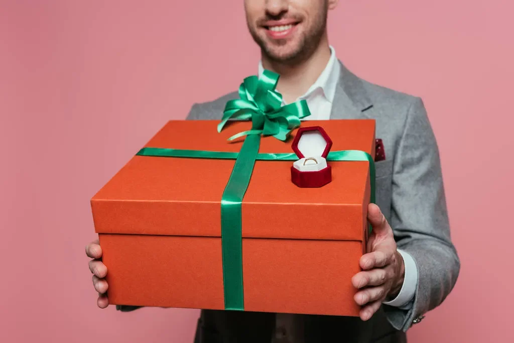 Arany ékszer csomagolás